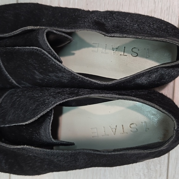 1.State Anthropologie Women Fiore Fur Loafer Slip on shoes sz 8.5M - Picture 7 of 15